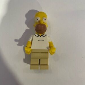 LEGO The Simpsons Homer Simpson Minifigure. Used + Fast Shipping